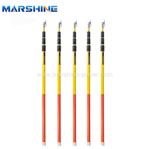 Fiberglass Telescopic High Voltage Hot Stick